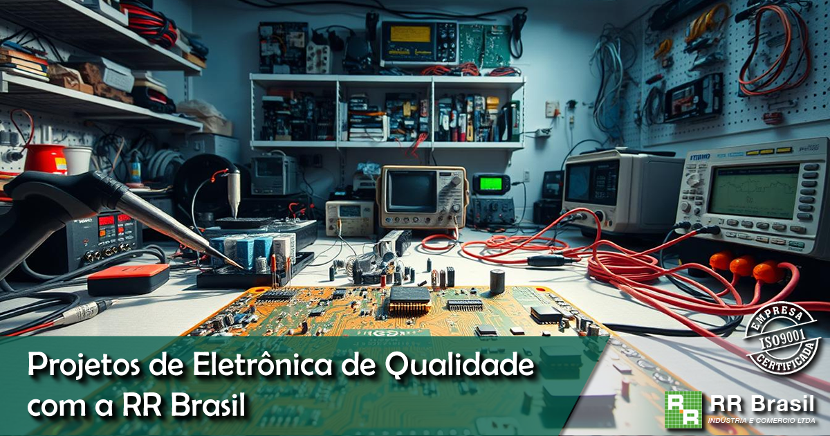 Projetos de Eletrônica de Qualidade com a RR Brasil